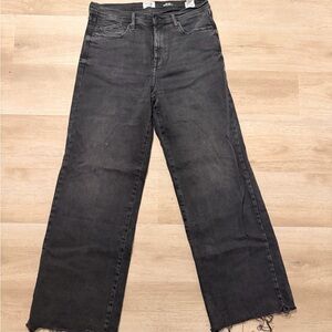 Kensie Charcoal Wide Leg Jeans